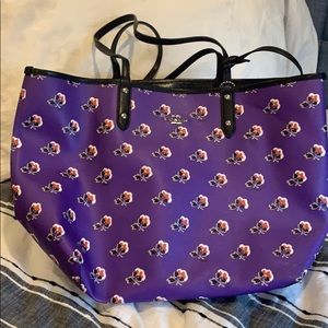 Reversible Coach city tote